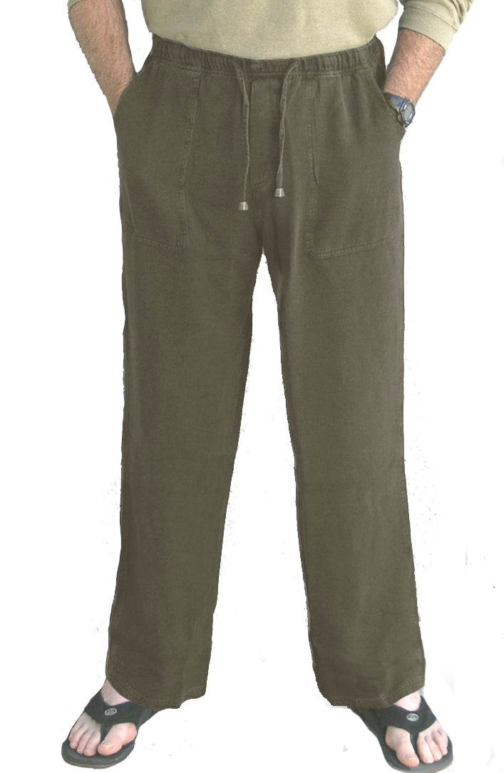 Laguna Twill Drawstring Hemp Pant