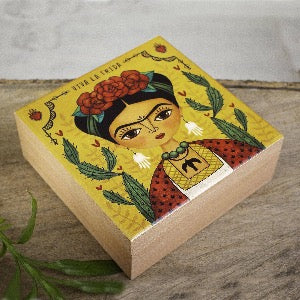 Doupage Wood Frida Box