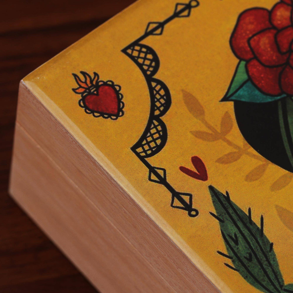 Doupage Wood Frida Box