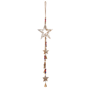 Falling Stars Wood Bell Chime