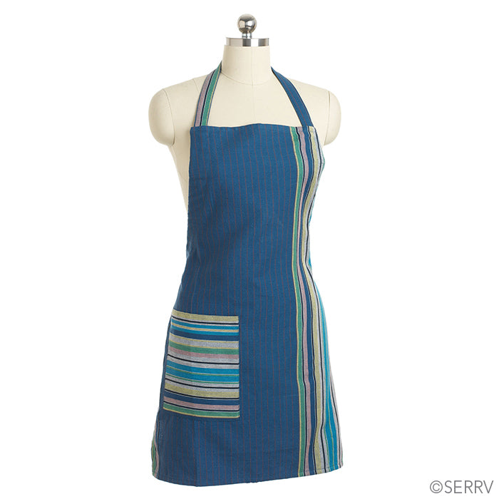 Blueberry Stripe Apron